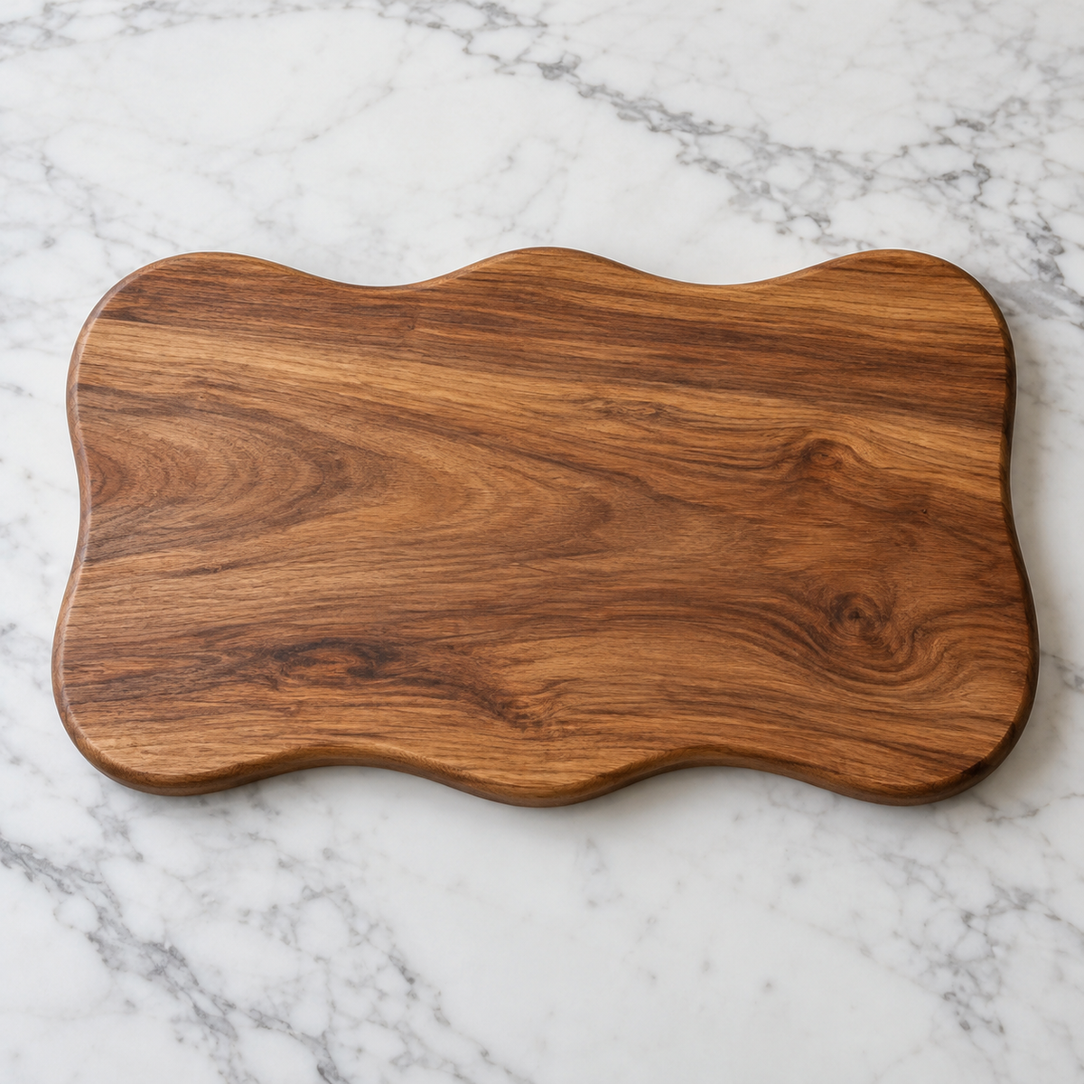Rustic Natural Edge Wooden Cutting Board